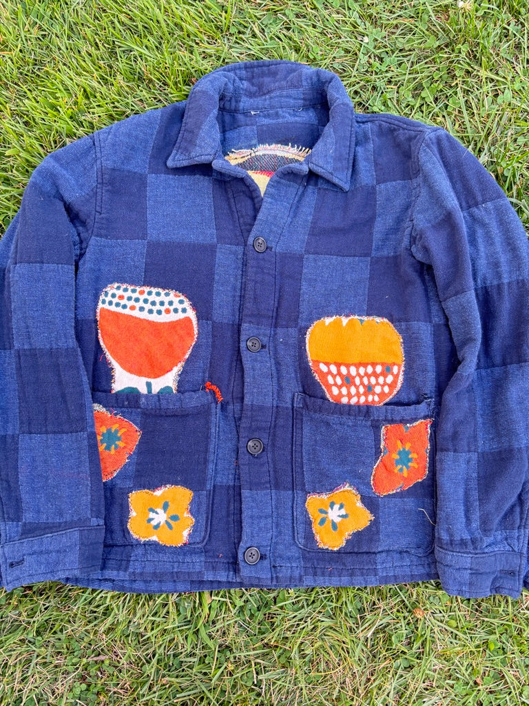 The Beaver Moon Shacket – Upcycled Blanket Jacket | Cozy Sustainable Cottagecore Outerwear
