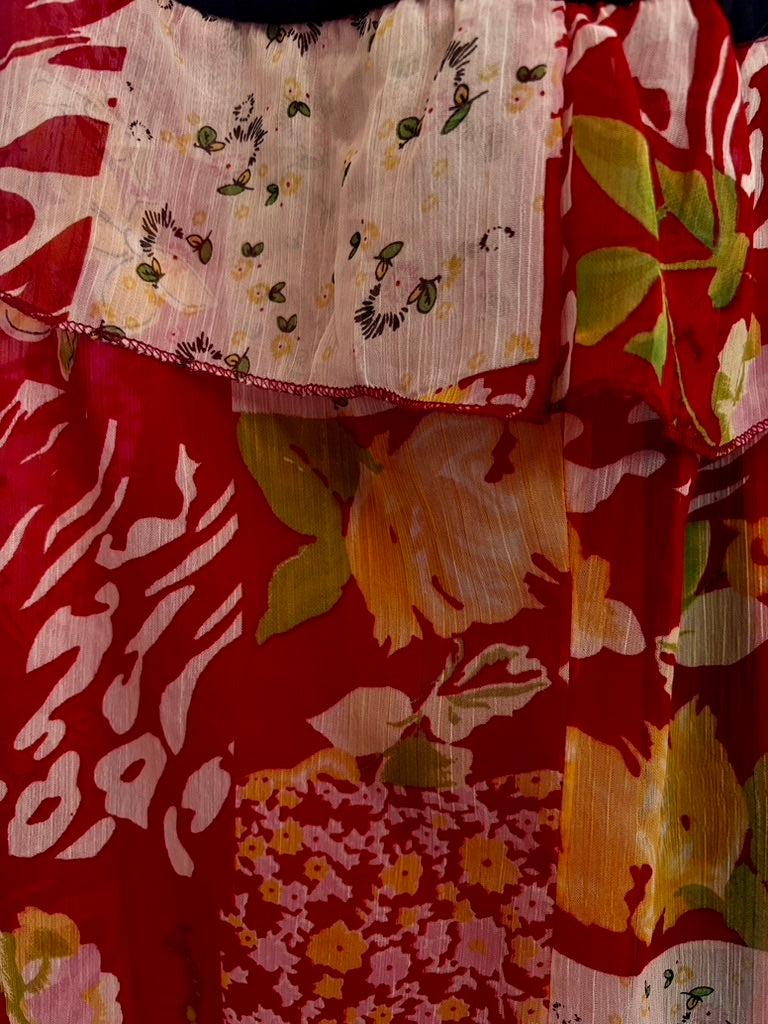 ❤️🔥 Critical Crush Muse Tunic | Upcycled Patchwork Graphic Tunic Dress