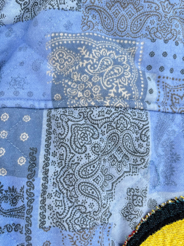 The Eager Beaver Shacket – Upcycled Paisley + 90s Floral Jacket | Handmade Sustainable Outerwear