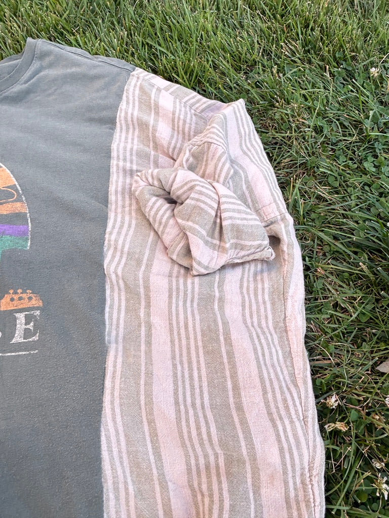 The Music City Shacket – Upcycled Oversized Nashville Jacket | Handmade Sustainable Fashion