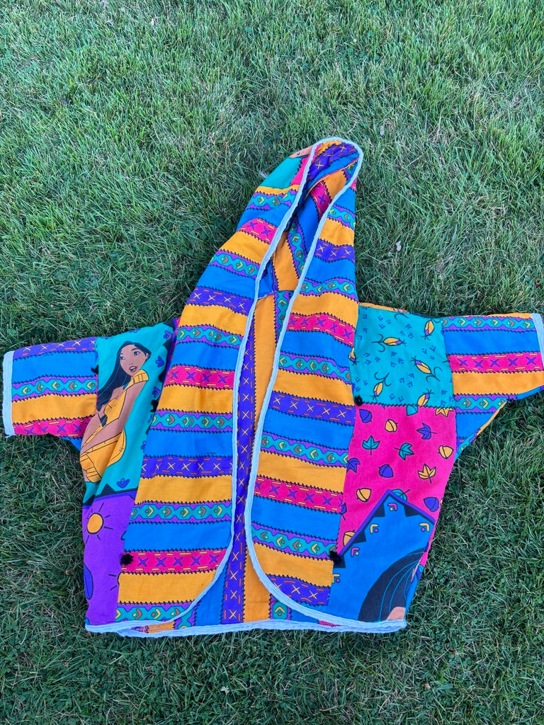 The Riverbend Snug Rug – Upcycled Oversized Sleeping Bag Shacket
